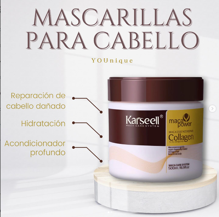 Karseell Collageno Mascarilla Cabello